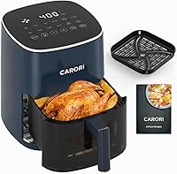 Vista 11 de Freidora de Aire con 12 Preajustes y Ventana de Visualización, Gran Capacidad de 6Qt, Máximo 400℉ para Dorar, Freidora de Aire, Hornear, Asar