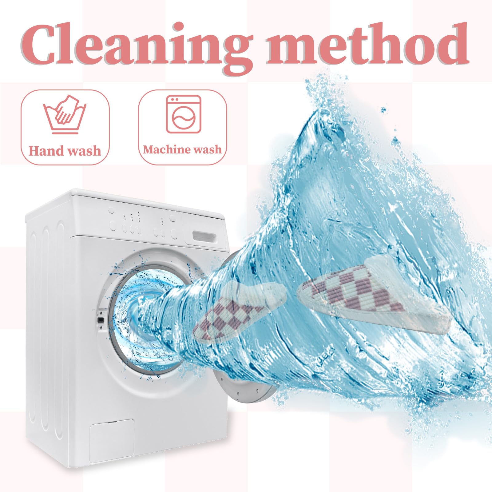 Waysoland Pantofole Donna Uomo Invernali,Ciabatte Donna Uomo Invernali Fuzzy Memory Foam Scivolare su Suola antispuggente Camera da letto Pantofole soffici Interno Esterno