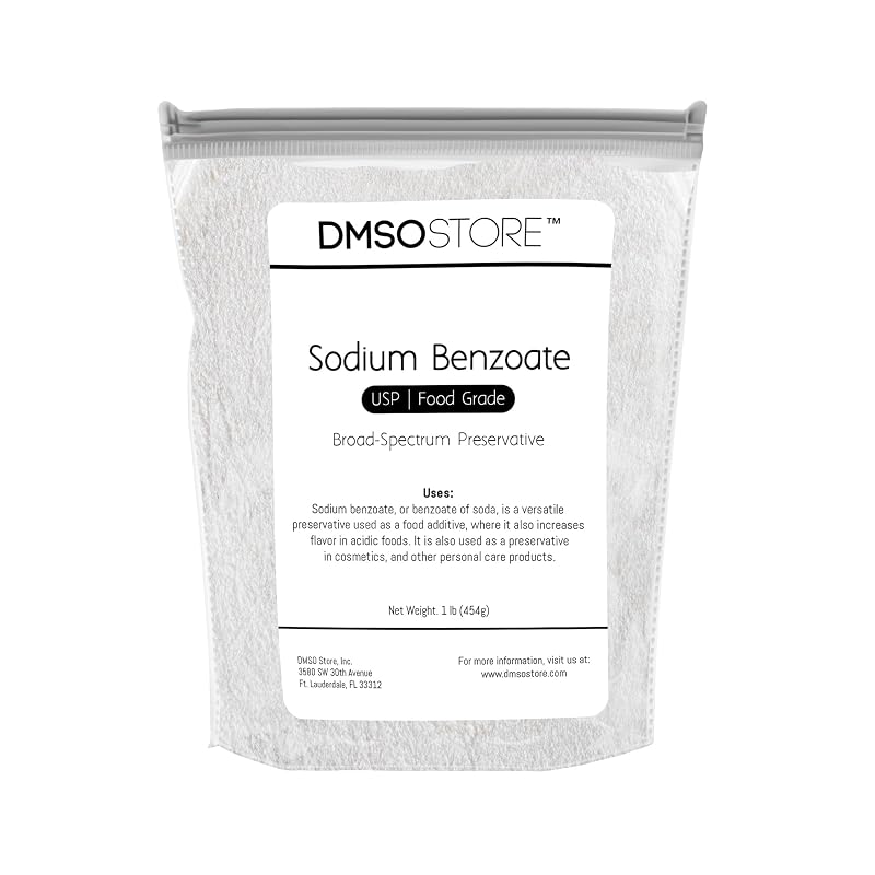 DMSOSTORE Benzoato de sódio em pó 454 g