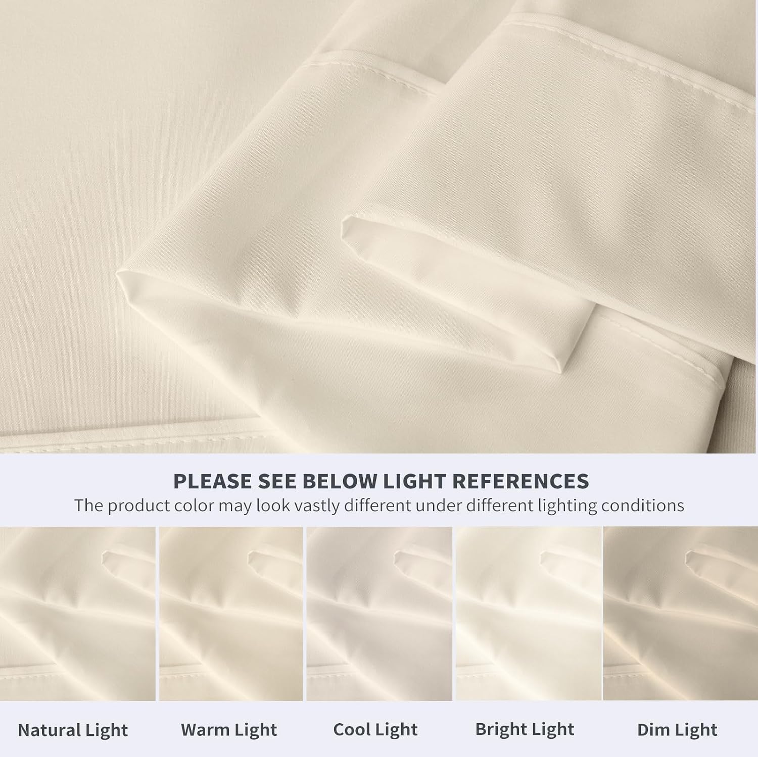Maple&Stone Twin Flat Sheets Only Bulk Pack of 6 Wholesale Cream White image 4