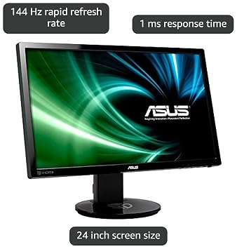 ASUS VG248QE 24 Full HD 1920x1080 144Hz 1ms HDMI Gaming Monitor