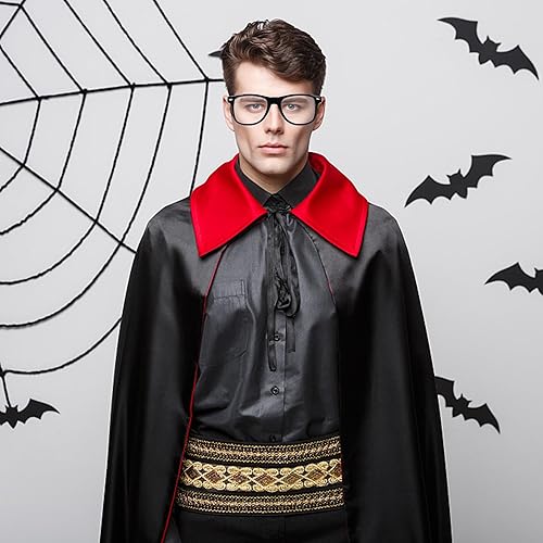 Miniatura 7 de 4 pares de anteojos retro para disfraz de nerd de Halloween, anteojos hipster negros con lentes transparentes, marco cuadrado transparente para