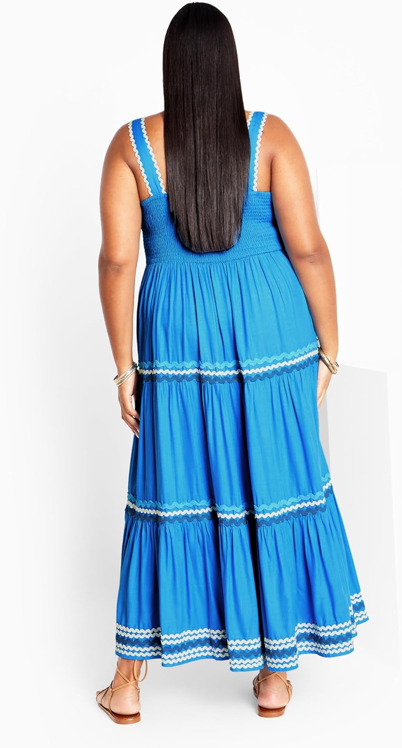 City Chic Women's Dress-Paradiso - Image 4