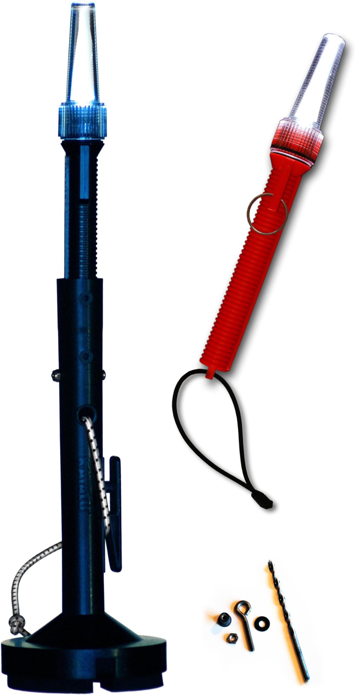 Kayalite High Performance Kayak Light PLUS Kayalu R25 Electric Torch PLUS Kayalu Eyebolt Kit | Pro Paddler Combo Pack with Eyebolt Kit | Top ratings among professional and expedition paddlers
