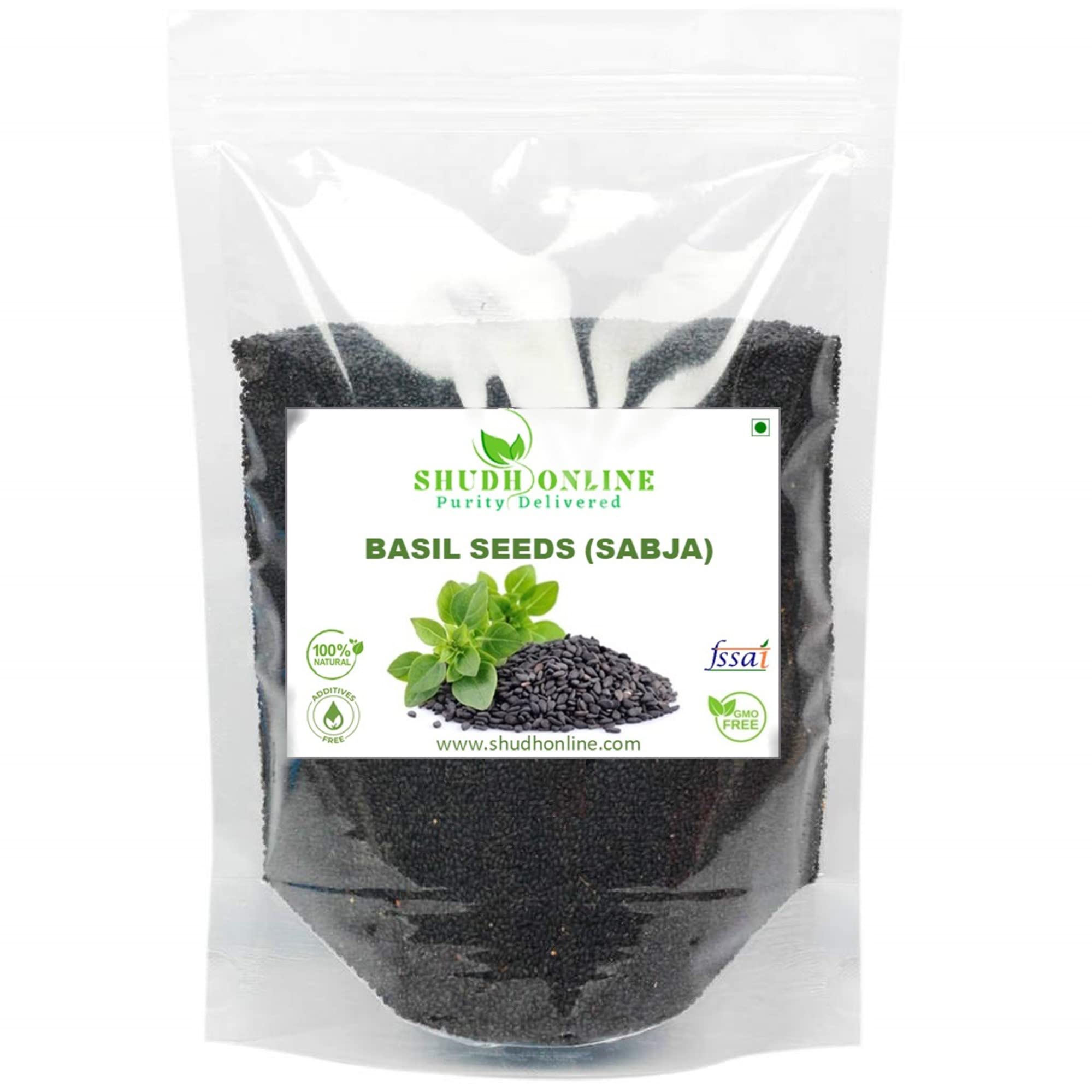 Shudh Online Sabja Seeds, Basil Seeds for Weight Loss Organic (400 Grams), Tulsi beej, Kamakasturi Seed, Tumkaria, Sbja for Falooda, Sabza, Besel, Sabja, Besil, Bassil, Badil (B09J28DGVH) Amazon Price History, Amazon Price Tracker
