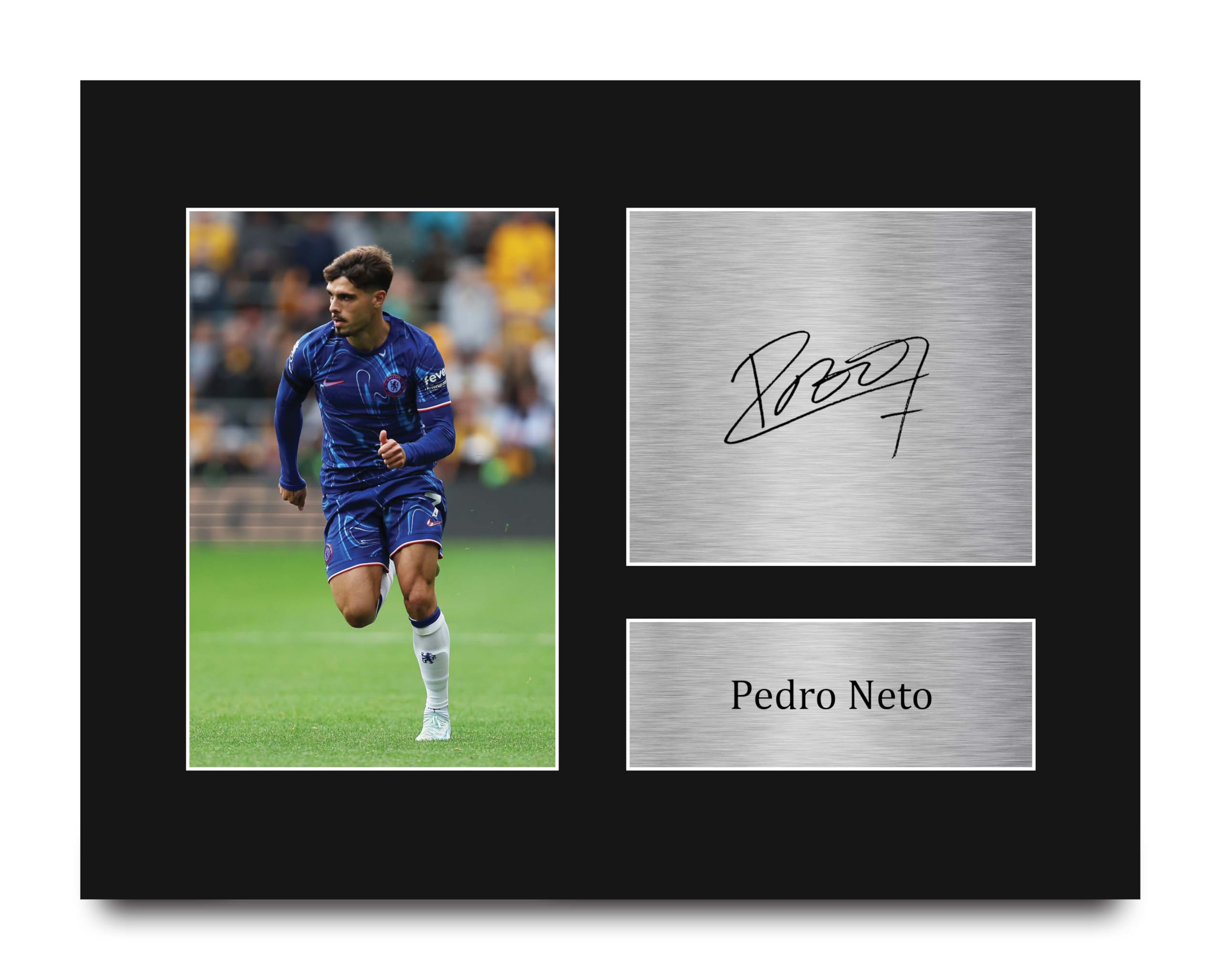 HWC Trading Pedro Neto Chelsea Gifts Printed Signed Autograph Picture for Soccer Fans and Supporters - US Letter