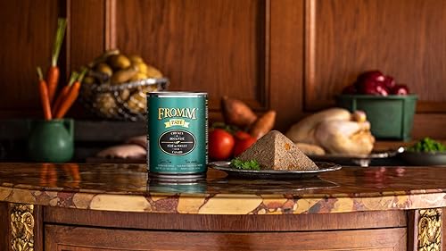 Miniatura 2 de Fromm Comida para perros con paté de pollo y pato - Comida húmeda prémium para perros - Receta de pollo - Caja de 12 latas
