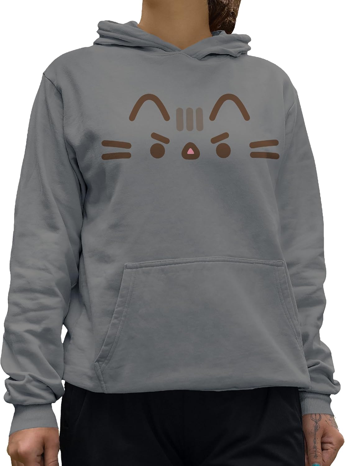 Amazon.com: Isaac Morris Limited Pusheen Grumpy Cat Face Unisex 