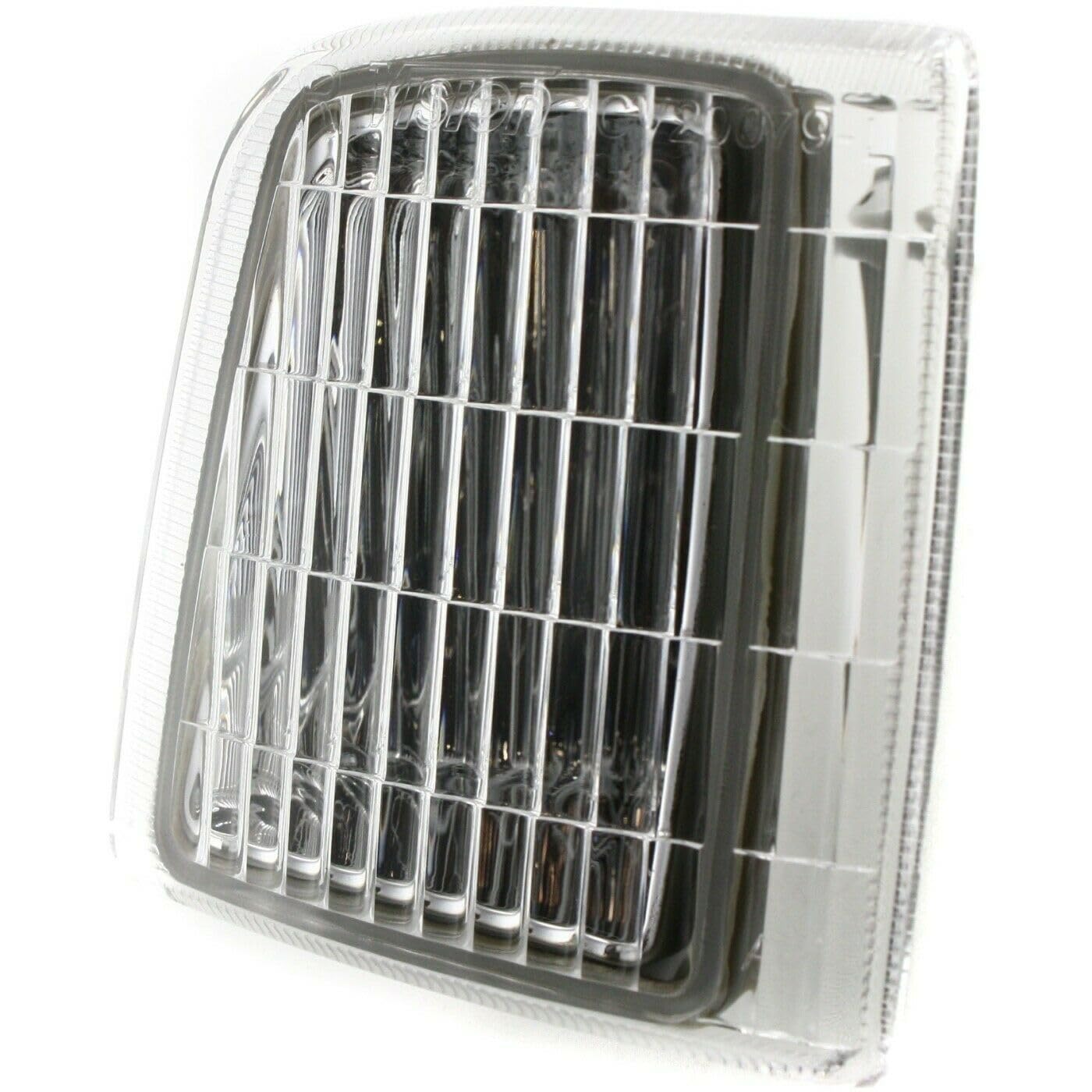 TIUBIDBA Signal Light Passenger Side Plastic Lens Clear Lens Corner Light W/Bulb for Chevy for Astro 1995-2005,for GMC for Safari 1995-2005 Right 16571791 GM2551139