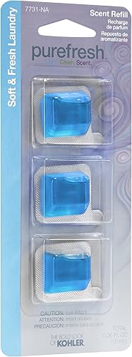 Miniatura 2 de KOHLER K-7766-NA Paquetes de aroma de repuesto para asiento de inodoro Purefresh Spa, aguacate, verde, 0.52 x 3.50 x 6.88 pulgadas