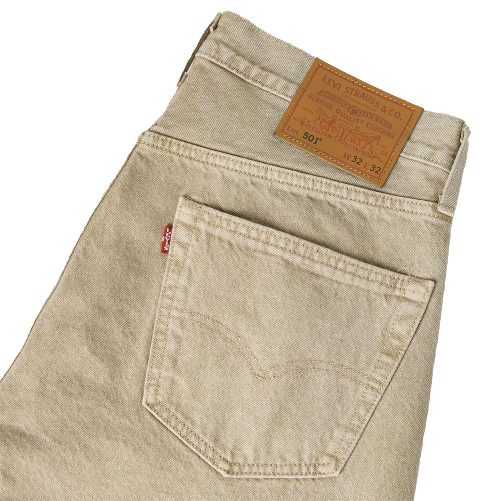 Levi's Herren Jeanshose 501 Original mit Knopfleiste, Straight Fit