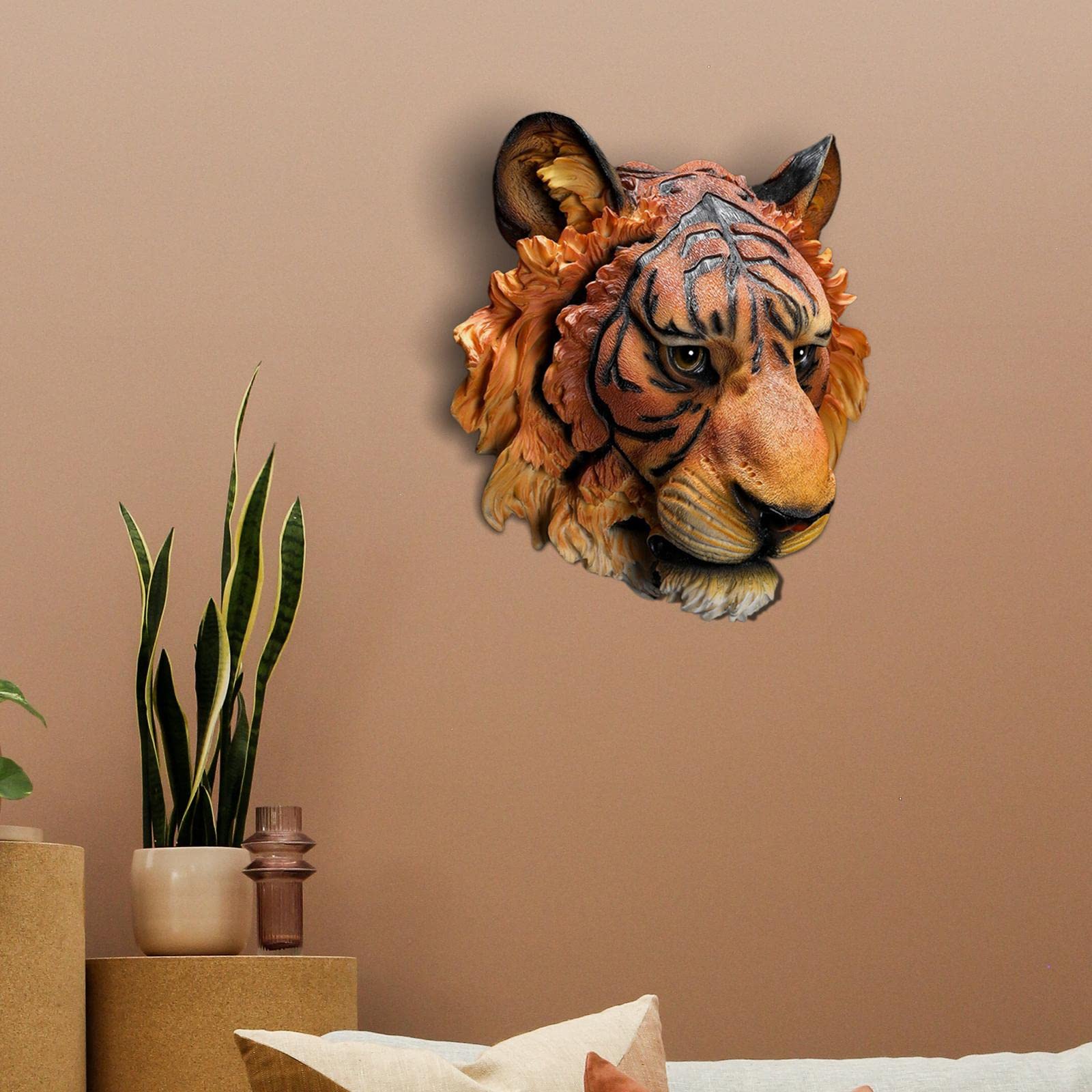 Esculturas de Cabezas de Animales para Decoración de Pared, Figuras Decorativas, Estatuas de Resina, Regalos para El Hogar Y El Dormitorio.