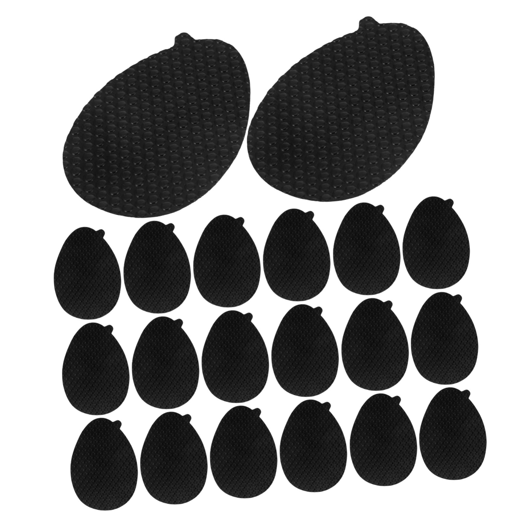 5 Sätze Anti Rutsch Sohlenaufkleber Absatzschoner Für Schuhe Schuhflicken Absatzgriffe Für Damenschuhe Polster Schuhsohlengriffe Absätze Ferseneinlagen Gel 10 Paare * 5