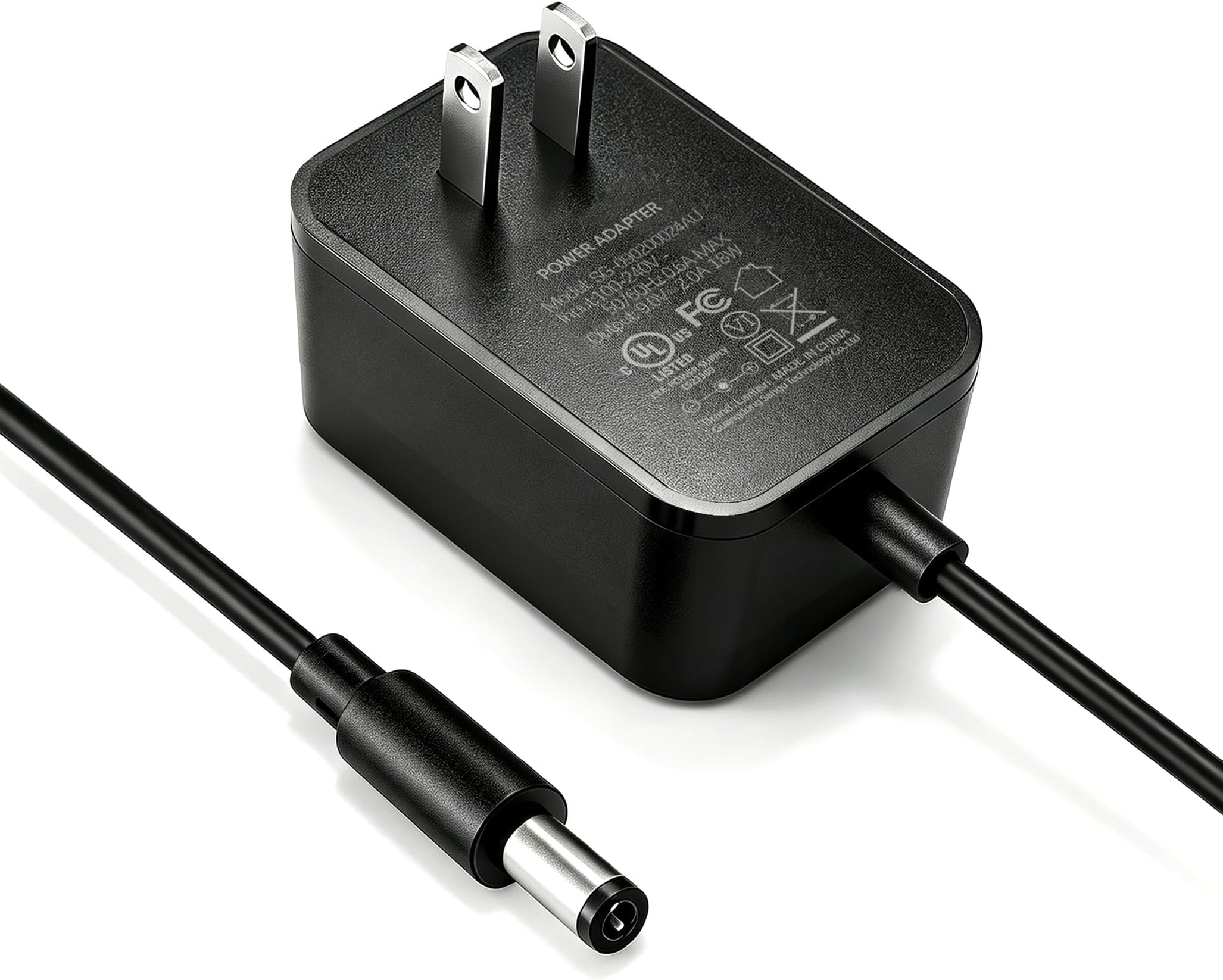 9V Adapter Replacement for Medela Pump, AC DC Power Supply for Medela Pump in Style Advanced Breast Pump #9207010, 6.6 ft Long Cord