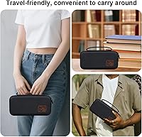 Vista 7 de BOVKE Estuche Duro de Viaje para Calculadora Gráfica Texas Instruments TI-84 Plus CETI-84 PlusTI-83 Plus CETI-83 PlusCasio fx-9750GIII, Bolsillo