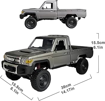 【最新モデル】MN82 PRO 1/12 RC シルバー ランドクルーザー Amazon.com: Skymaker Mn82Pro 2024 New Upgrade RC Truck 4X4 1:12 Rc