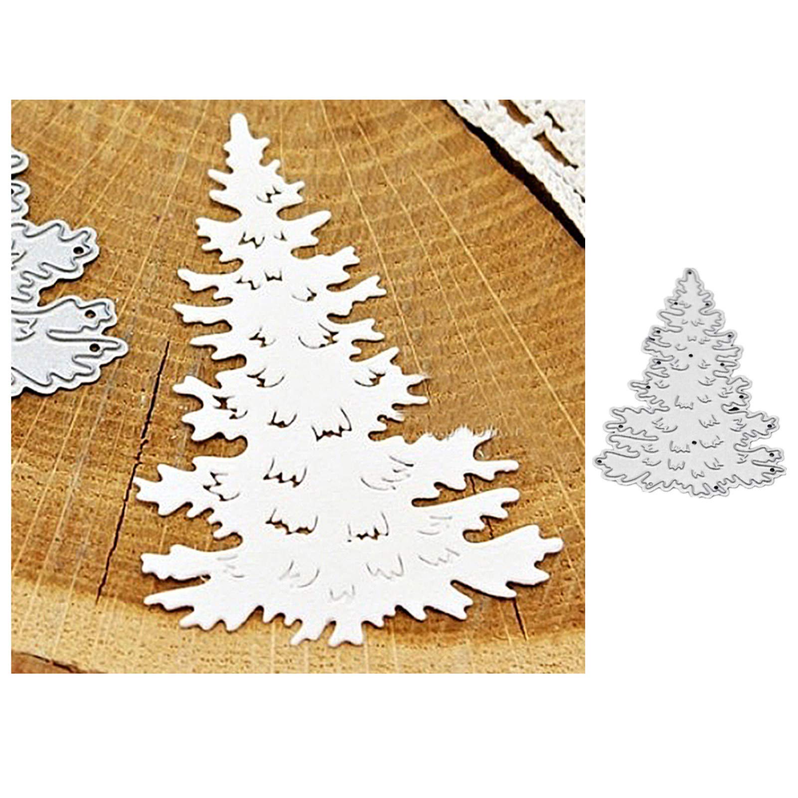 Christmas Tree Metal Cutting Dies For Craft Scrapb... – Grandado