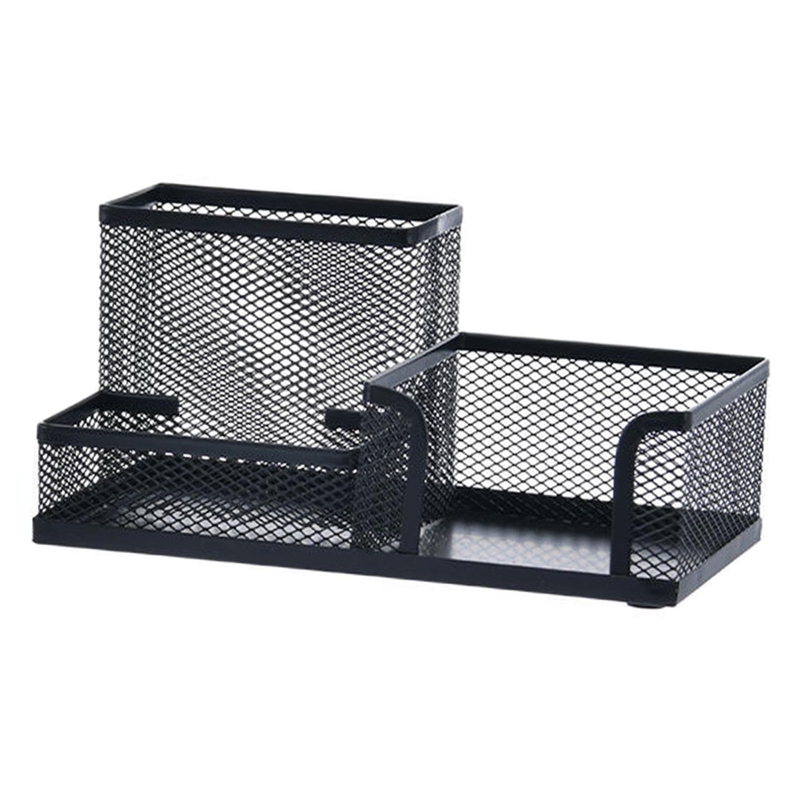 Zanthicia Pen Holder Iron Wire Pen Barrel Organiser Tidy School Storage Box Helps Office Supplies Sorted Desktop Neat And Tidy. Organiser School Home Cup Case