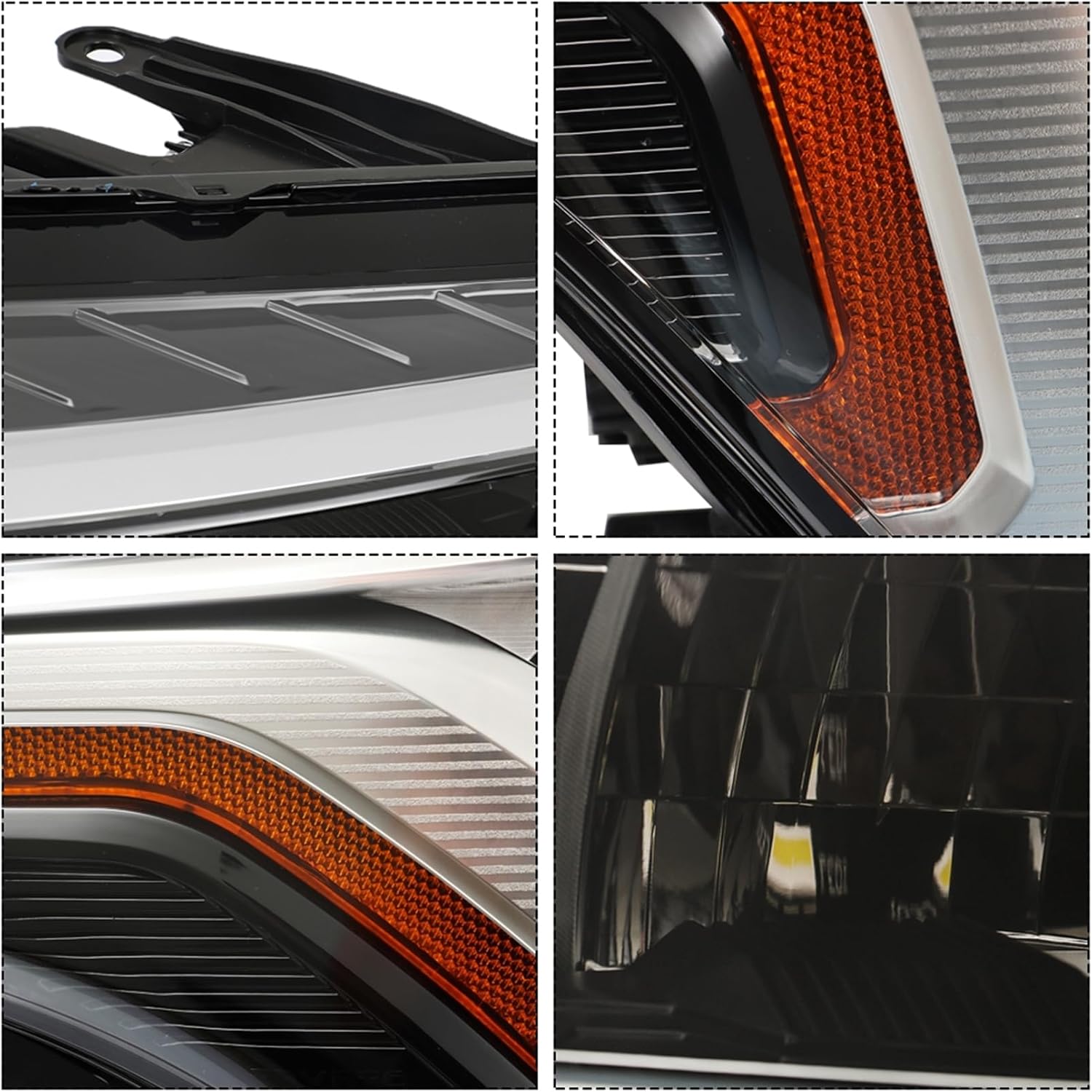 Headlight Assembly Headlamp Right Side Replacement for Tundra 2022 2023