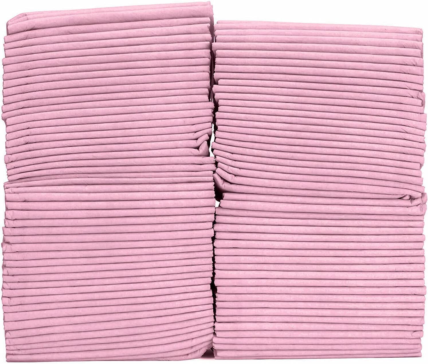 NTEK PINK 50 Pack Large Dog & Puppy Training Pads โ Multi-layered Leak Proof & Quick Dry Dog Pads, Super Absorbent Puppy Pads, Dog Pee Mat (45 x 60 cm)
