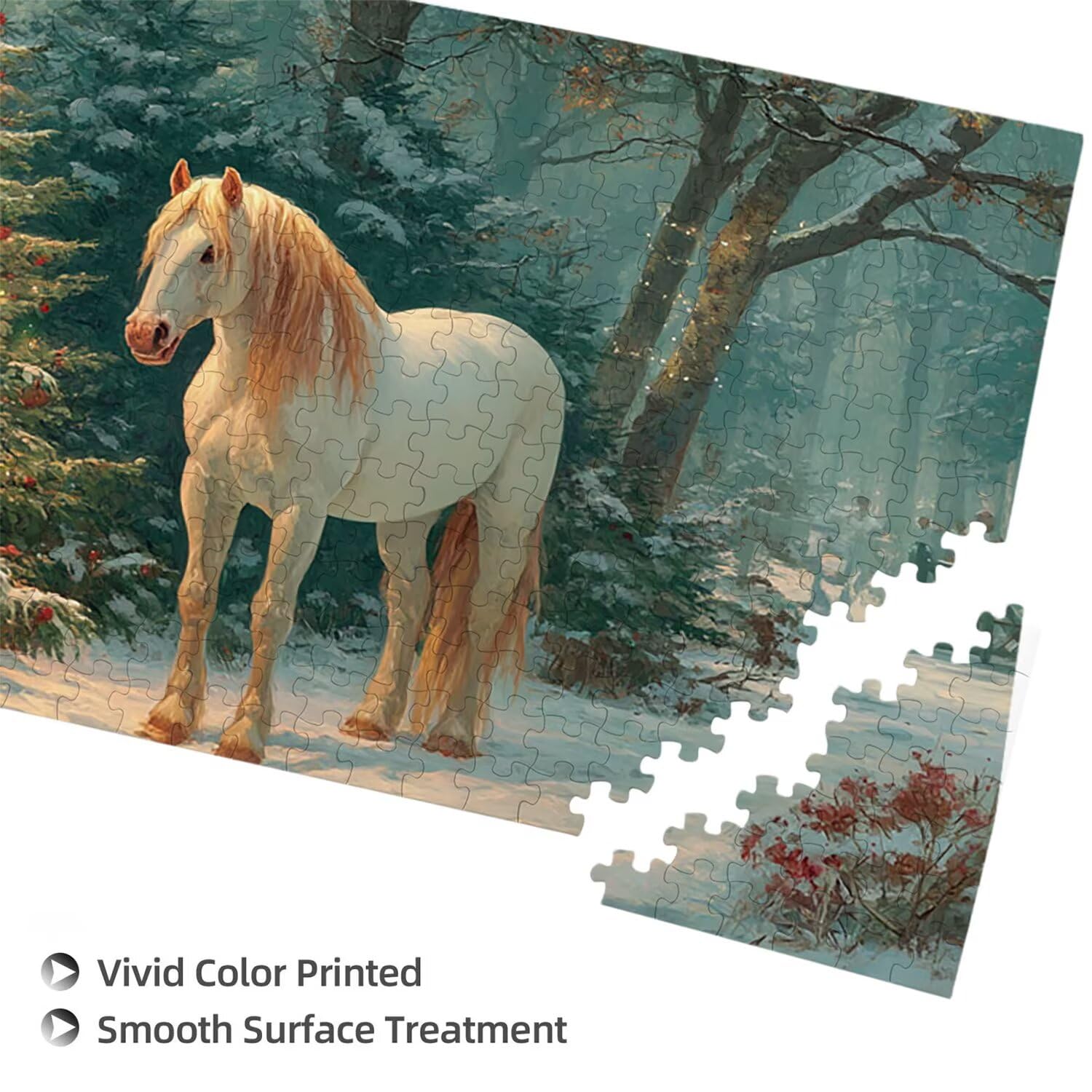 Boże Narodzenie Pollino - Puzzle 900 sztuk dla dorosłych - Puzzle DIY, kreatywna rozrywka, nowoczesna sztuka, klasyczne puzzle dla dorosłych i nastolatków w wieku 12 lat, pomysł na prezent dla