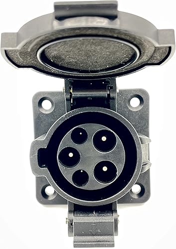 Miniatura 2 de SAE J1772 Tipo 1 Entrada de zócalo para Cargadores de Nivel 1 y Nivel 2 de J1772 Lado de Vehículo EV Conector Socket 16A32A50A