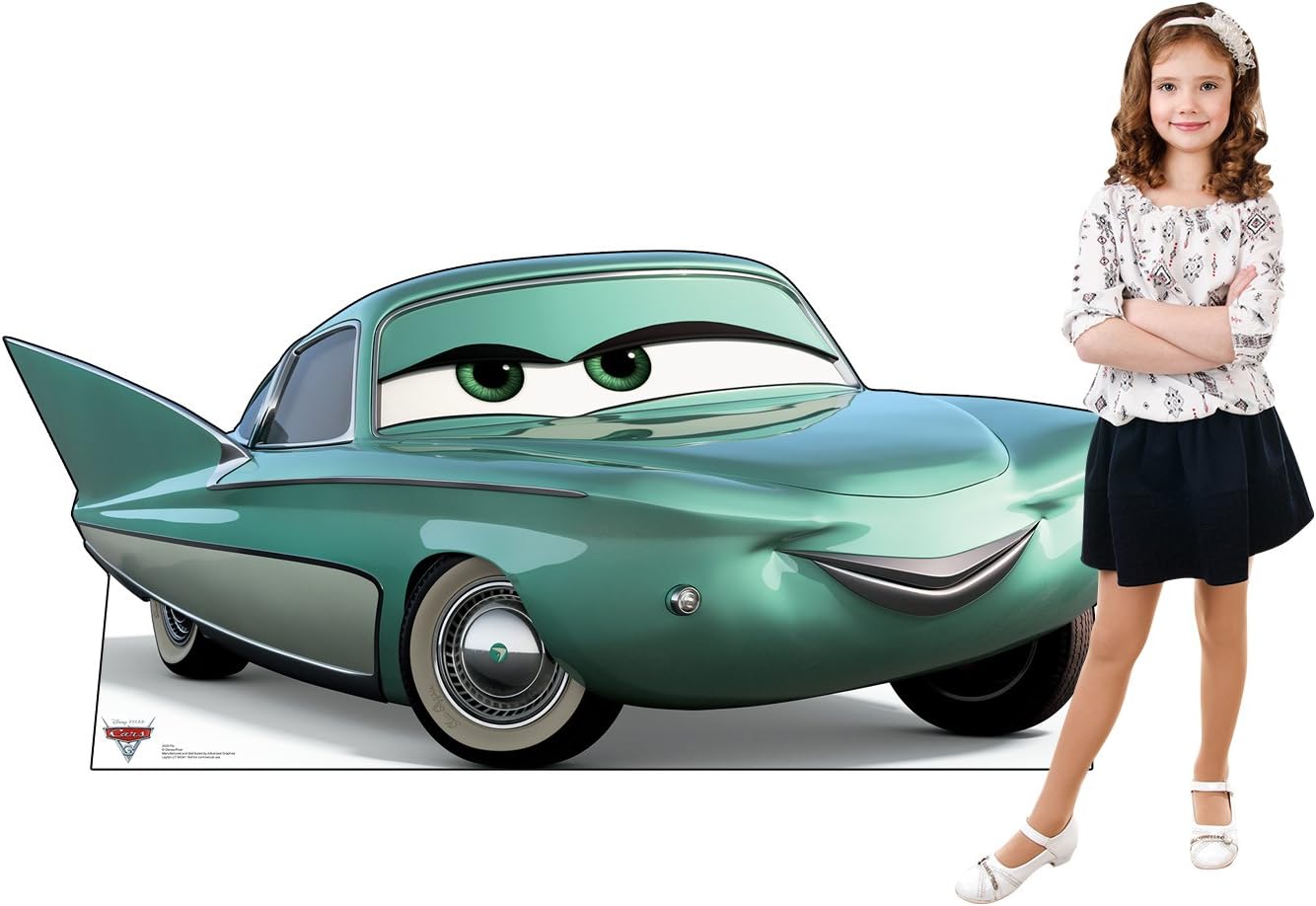 Cardboard People Flo Life Size Cardboard Cutout Standup - Disney Pixar's Cars 3 (2017 Film)