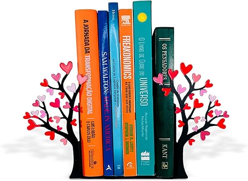 Miniatura 8 de Organizador de libros temáticos de árboles, acero, negro, diseño inspirado en la naturaleza, libros con estilo, perfecto para decoración del hogar,