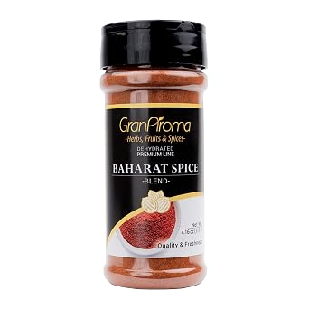 GranAroma Baharat Spice Blend, Warm & Aromatic Flavor Profile, Seasoning for Middle Eastern Dishes, Grilled Meats, and Roasted Vegetables 4.16 Ounce