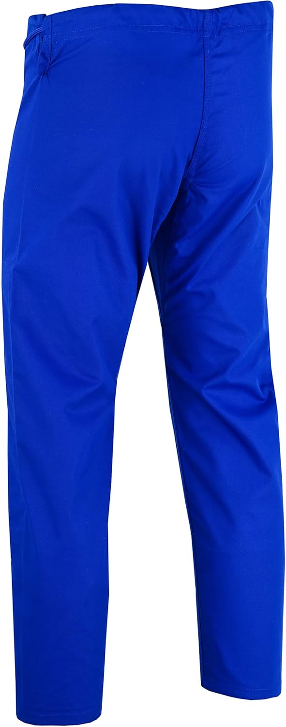 TRUESAGA - Regular Plain Jiu Jitsu Kimono Gi Uniform Deluxe BJJ Fabric - White Belt Included Kids & Adults Unisex