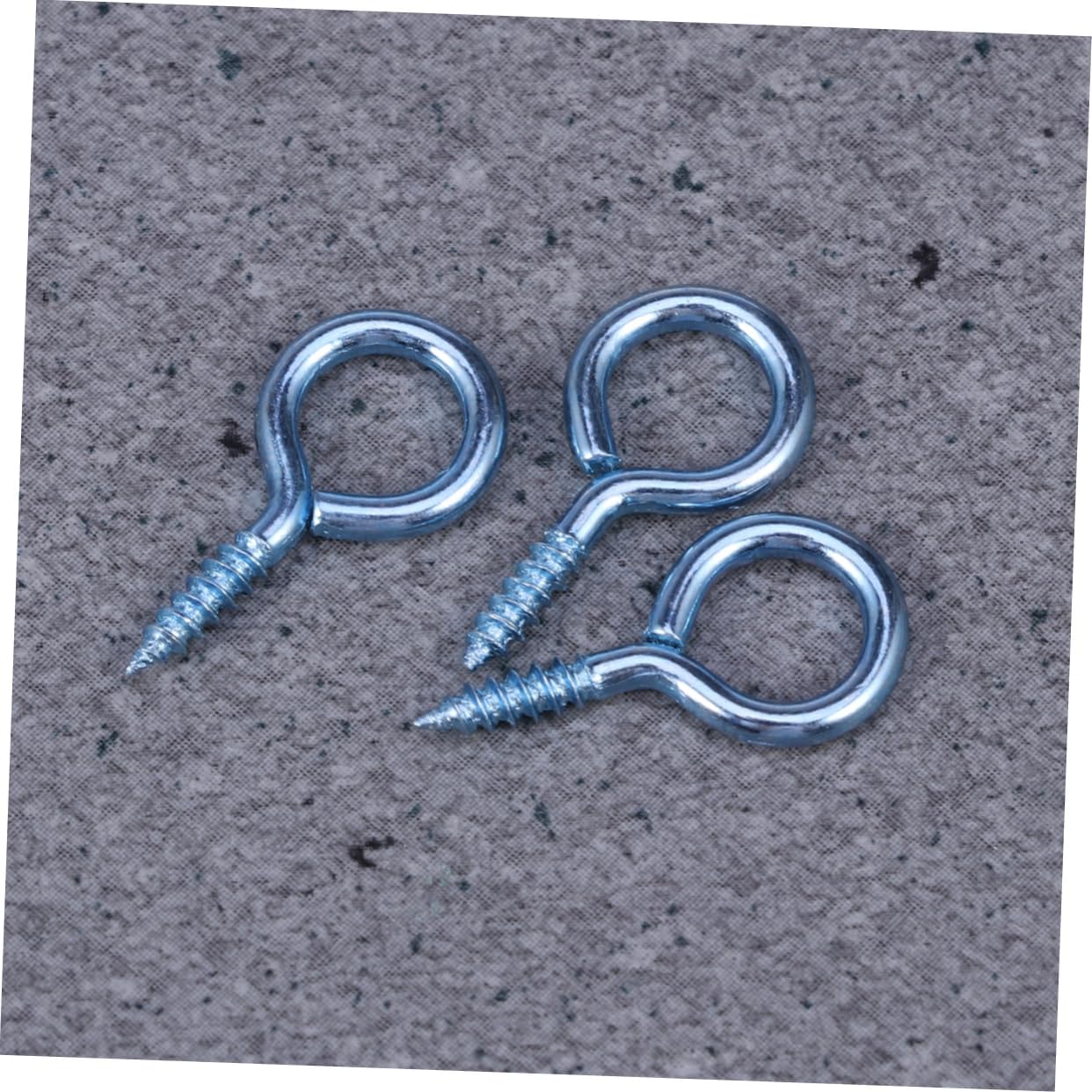 300pcs Screw Eye Hooks Jewelry Wire Eye Pins for Crafting DIY Plated Easy to Use Strong Structure
