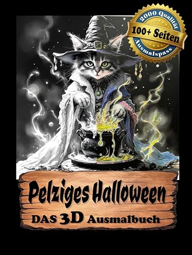 Pelziges Halloween 3D Cover