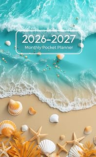 2026-2027 pocket calendar: 2 Year Monthly Pocket Planner ( January 2026 to December 2027 )