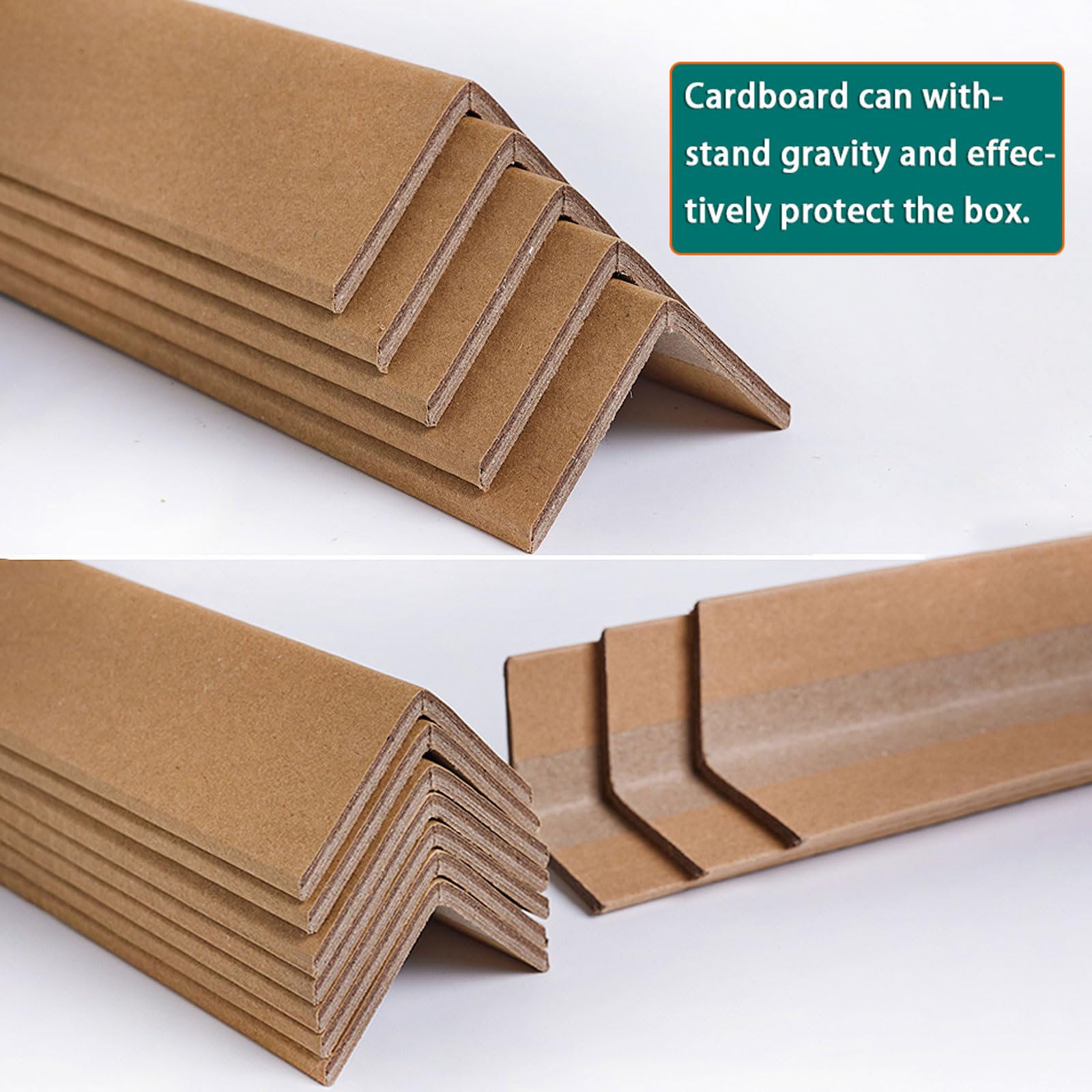 Lot de 100 protections d'angle pour murs, cadres de porte, armoires, tables, escaliers