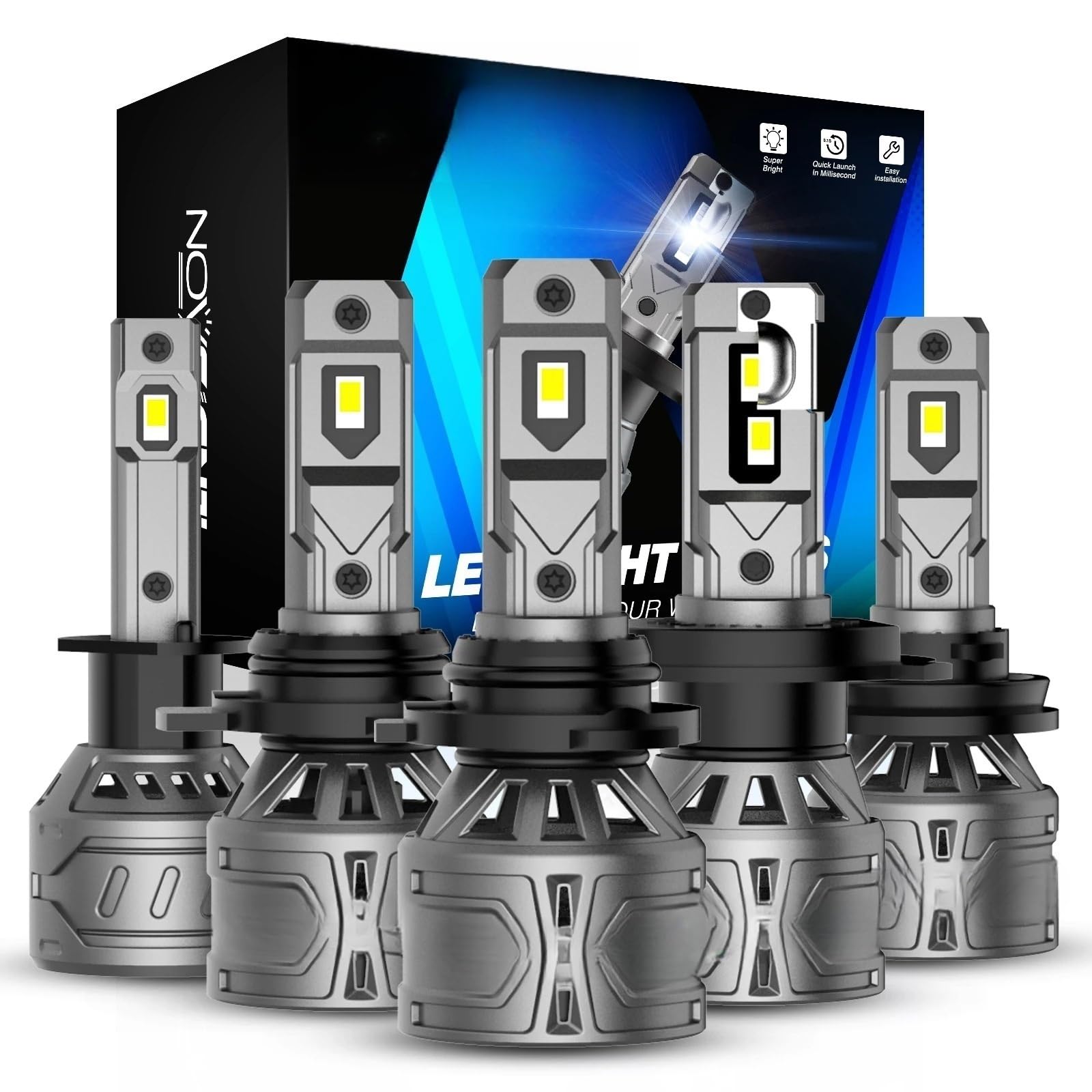 Żarówki samochodowe H7 LED H4 H11 H8 H9 9005 HB3 9006 HB4 H1 H3 Żarówki samochodowe do reflektorów 60 W 13000 LM 6500 K LED do reflektorów(H7)