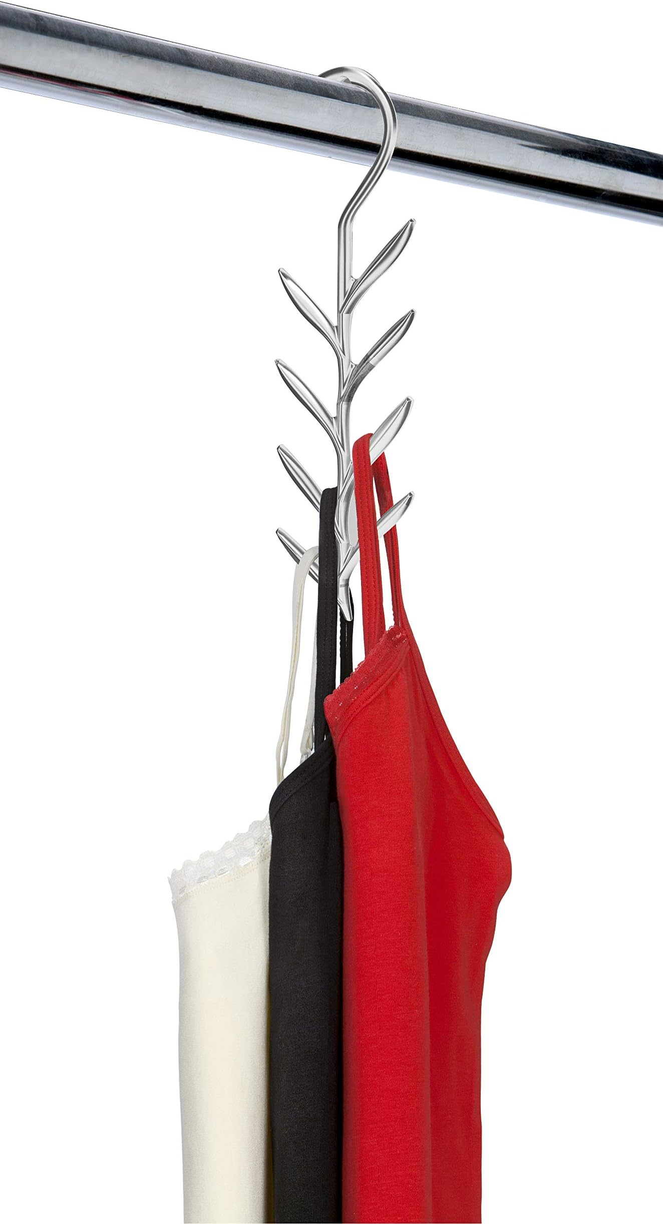 Perfect Curve Camisole Storage and Organization Rack, Metal, 2 Pack