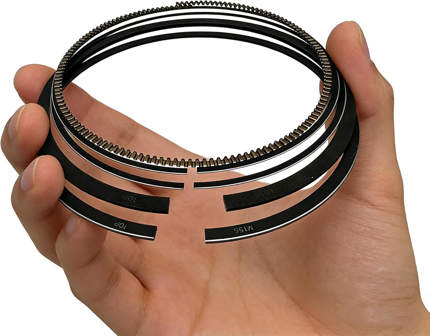 6pcs 286954 Engine Parts Piston Rings Set Fit for 3.0 T L V6 GAS M156 For 14-16 Maserati Ghibli Levante Quattroporte 3.0L 3.0T M157 M161