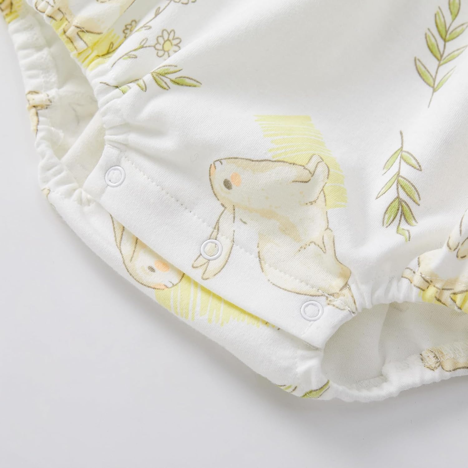 pureborn Baby Girls Boys Bodysuit Super Soft Cotton Romper 0-24 Months - Image 5