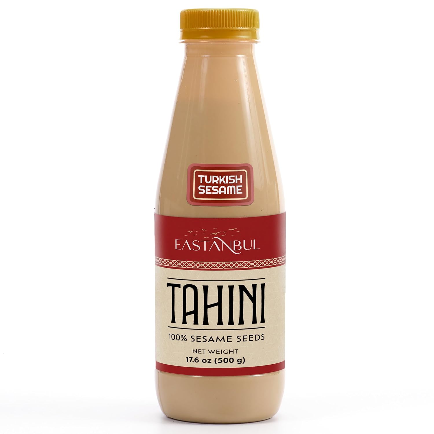 Eastanbul Tahini 1.1 lb — Vegan Sesame Paste for Hummus, Dressings, and Desserts