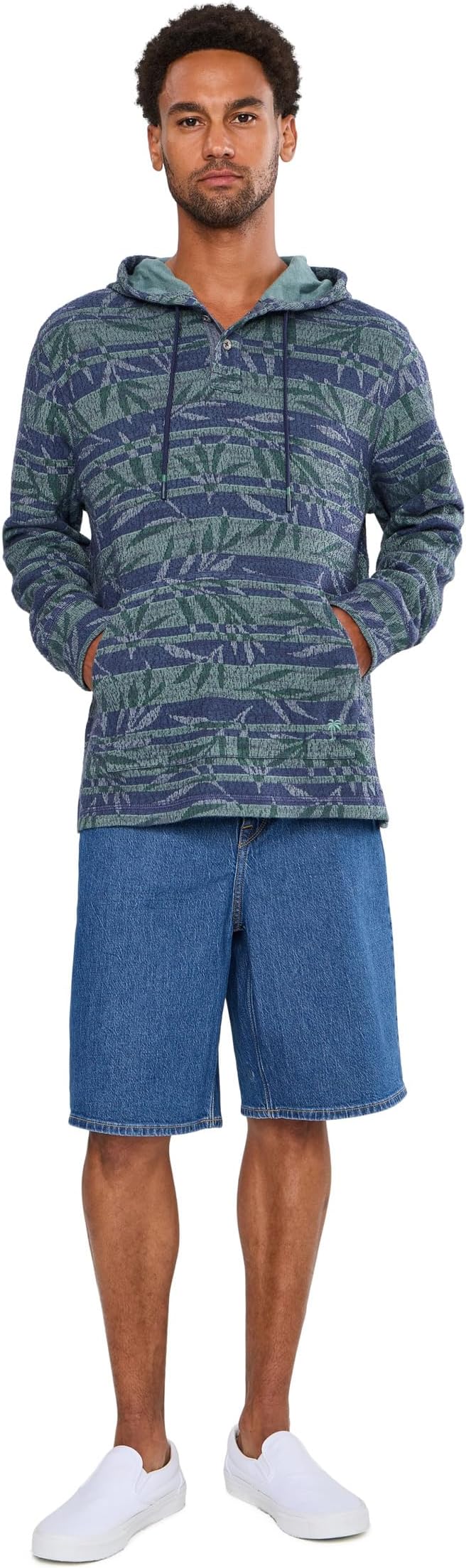 Мужская одежда Tommy Bahama Frondline Baja, цвет: Тёмно-синий — фото 2