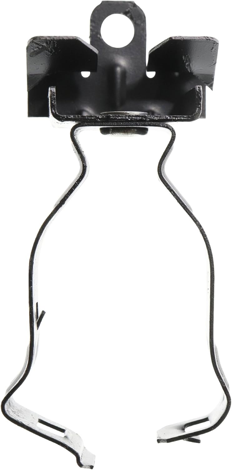 EM-M Conduit/Pipe to Flange Clip, Spring Steel, CADDY ARMOUR, 1" EMT, 1" Rigid/Pipe, 1/8"–1/4" Flange