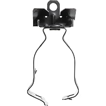 EM-M Conduit/Pipe to Flange Clip, Spring Steel, CADDY ARMOUR, 1" EMT, 1" Rigid/Pipe, 1/8"1/4" Flange