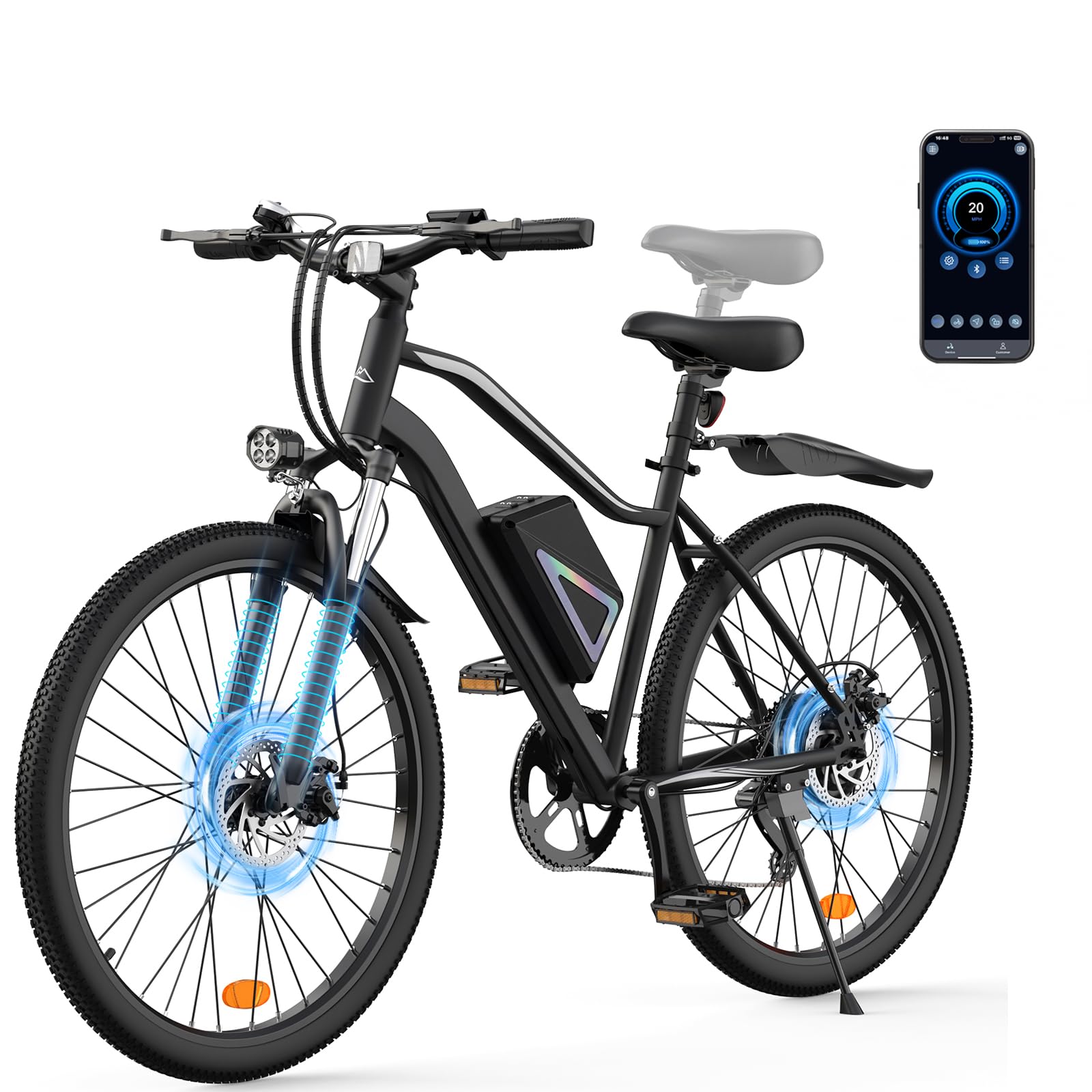 HopCycle 1000W Peak Ebike