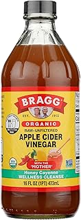 Organic Apple Cider Vinegar Honey Cayenne Wellness Cleanse with the Mother - 16 fl oz - Raw and Unfiltered