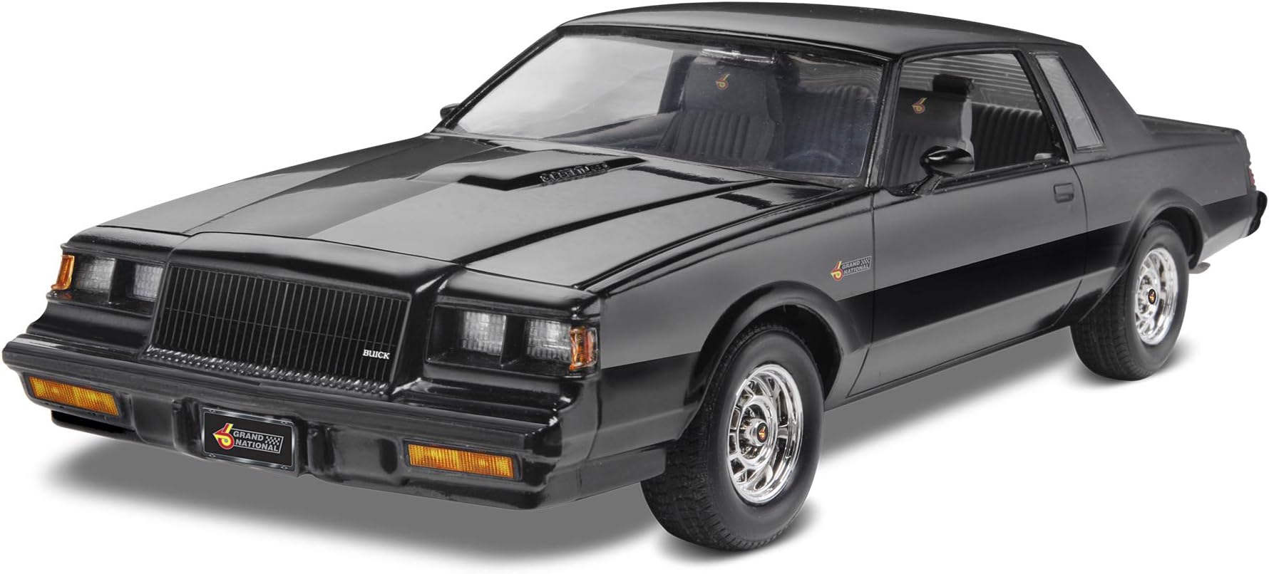 Buick Grand National 2'N1 Revell-'87 Monogram Model Plastic Mounting Kit, 1:24 Scale , Black, 12 years old and up