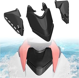 Front Storage Bin for Sea-Doo Spark Trixx 2024+ Accessories, Front Storage Cargo Box with Deflector Cover Lid Kit for Seadoo Spark, Replace #295101148, 42L