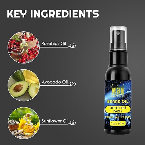 Miniatura 4 de Aceite para barba (Life of the Party, 1 oz  1.0 fl oz)