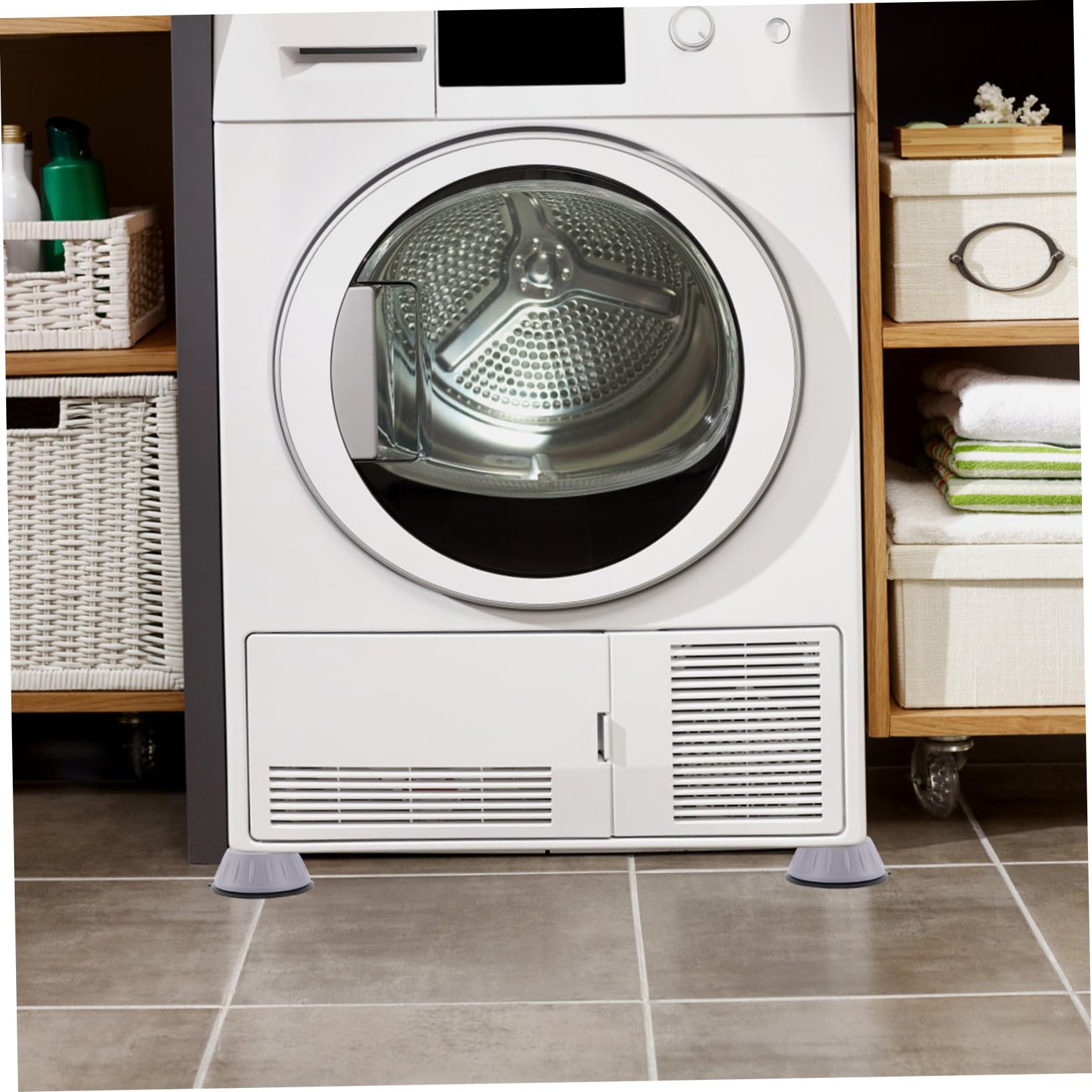 RORPOIR Washer Pad Dryer Pad Washer Anti-vibration Pad Washer Anti-skid Mat Machine Feet Mat Set