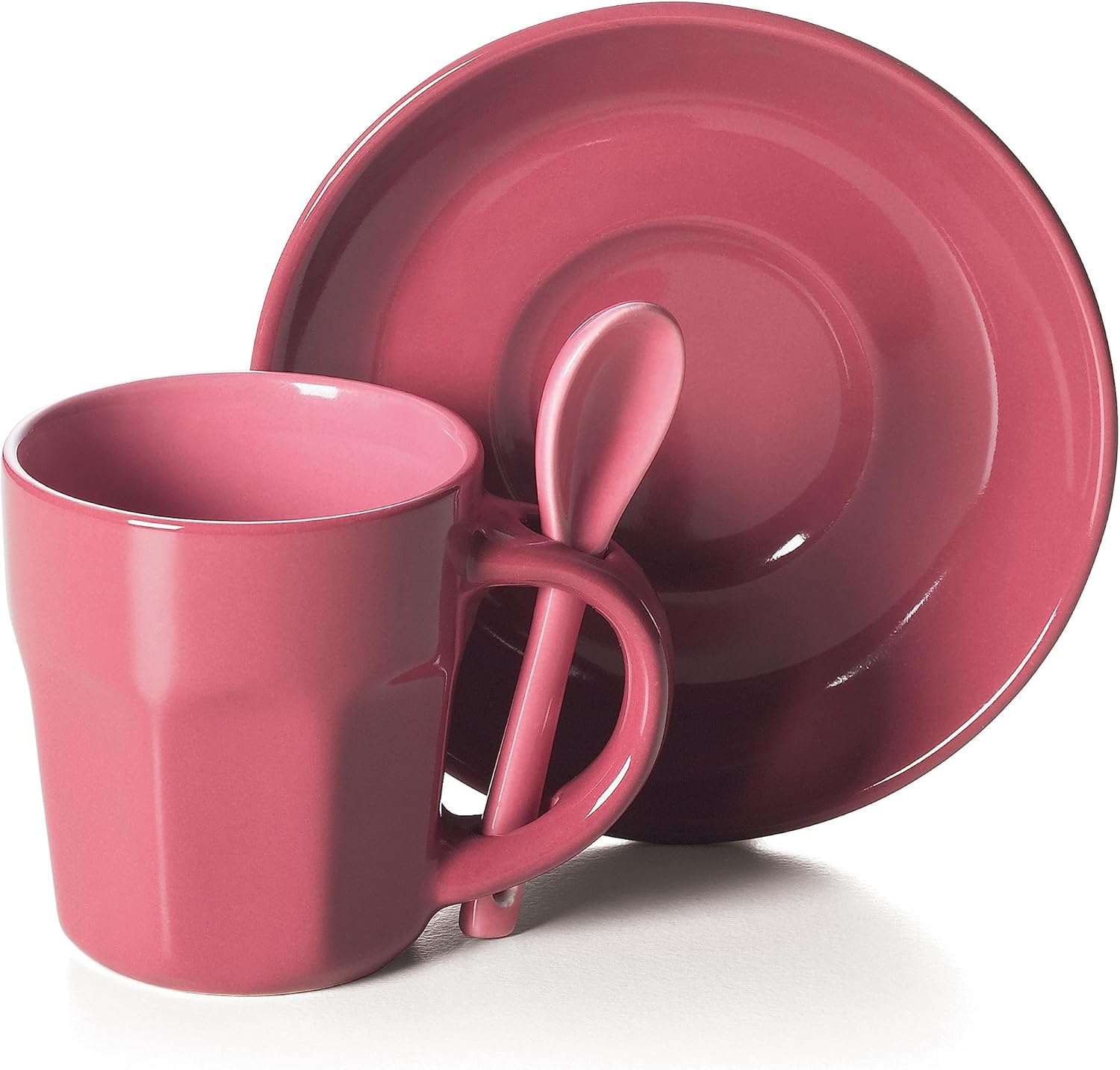 Excelsa Embrace Set Coffee Cups, Ceramic, 6pcs, Multicolor, ‎5.2 x 5.5 x 6.5 cm; 1.45 kg