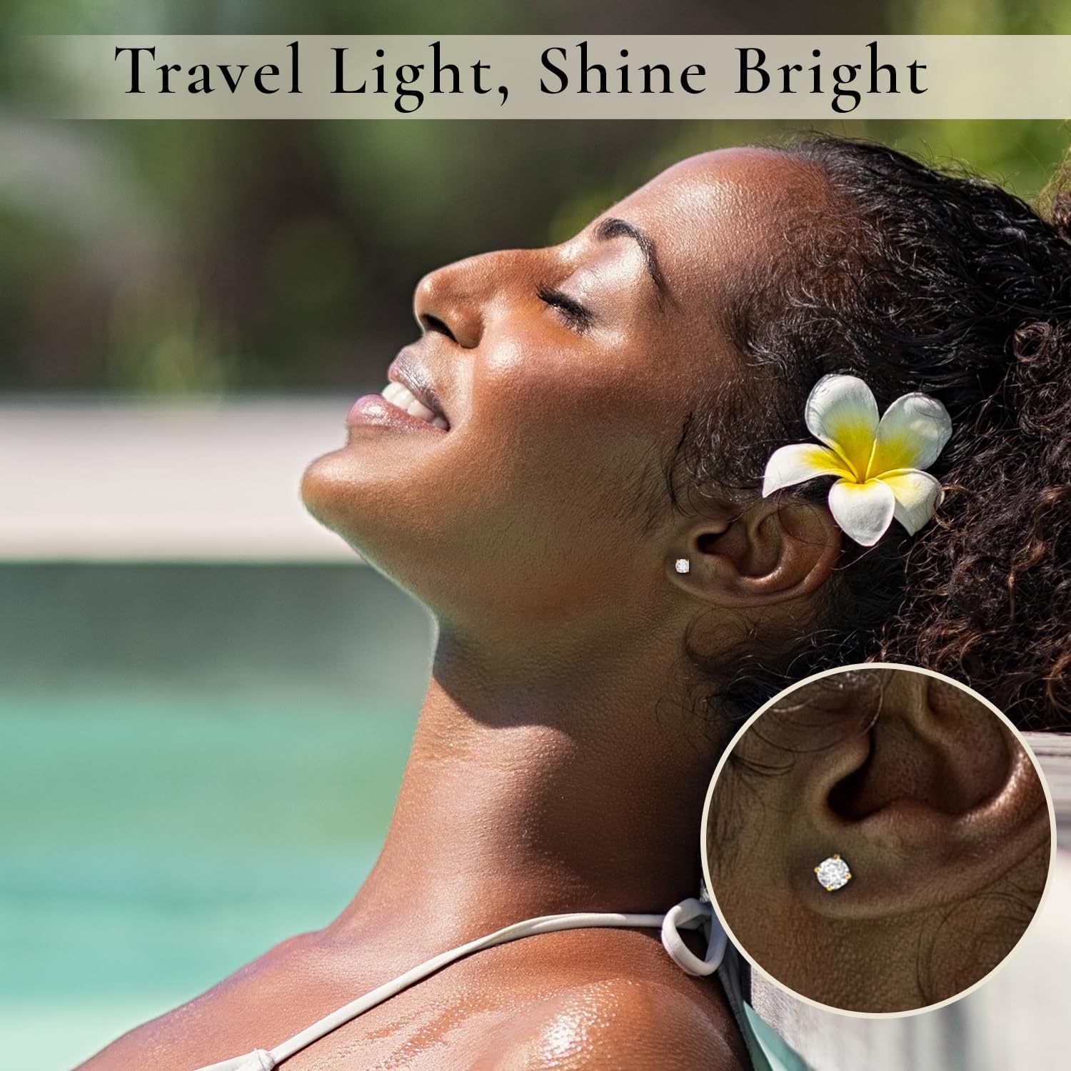 Everyday Elegance Solid 14K White Yellow Rose Gold Cubic Zirconia Solitaire Stud Earrings Women in Heart Cushion Oval Pear Princess Emerald Round Cut | Screw Back Posts 0.50 to 4.0 CTW |With Gift Box - Image 8